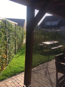 Winddoek met tourniquets